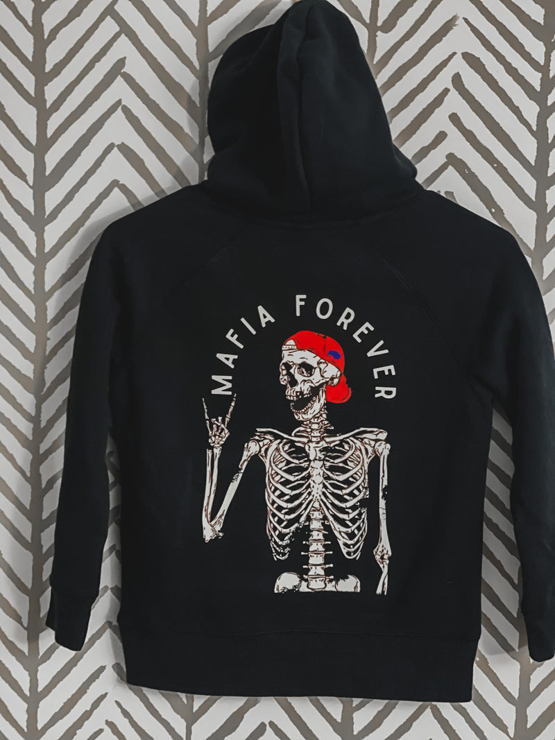 YOUTH MAFIA FOREVER SKEL HOODIE