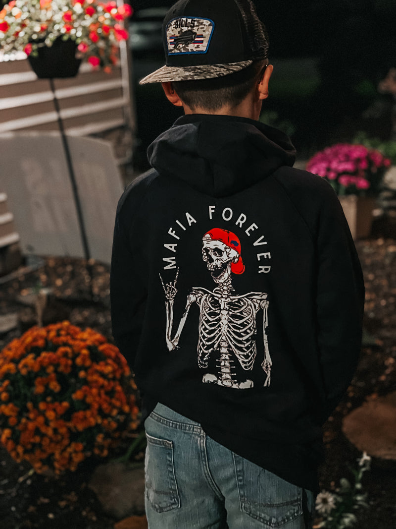 YOUTH MAFIA FOREVER SKEL HOODIE