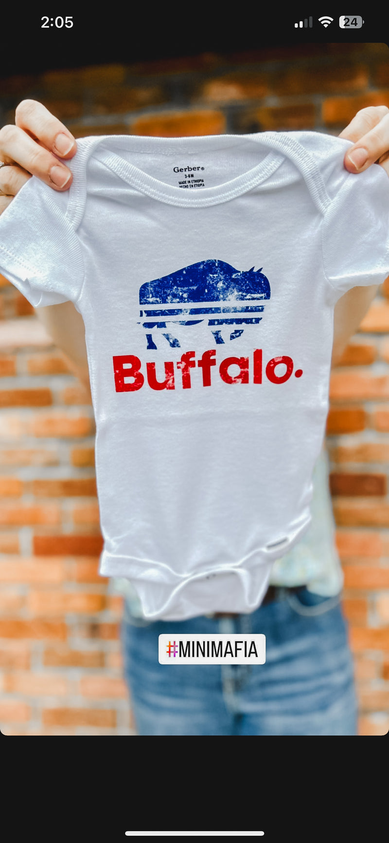 BILLS BABY ONSIE  (ORIGINAL BUFFALO)