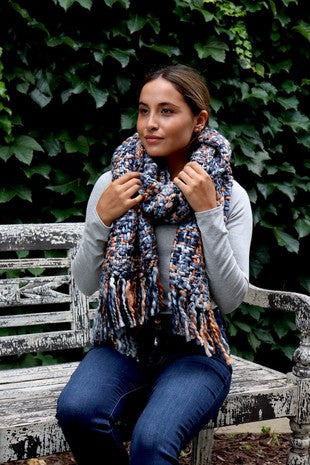 Loom Woven Knit Scarf