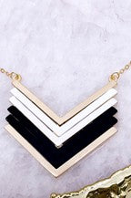 CALL ME CHEVRON NECKLACE