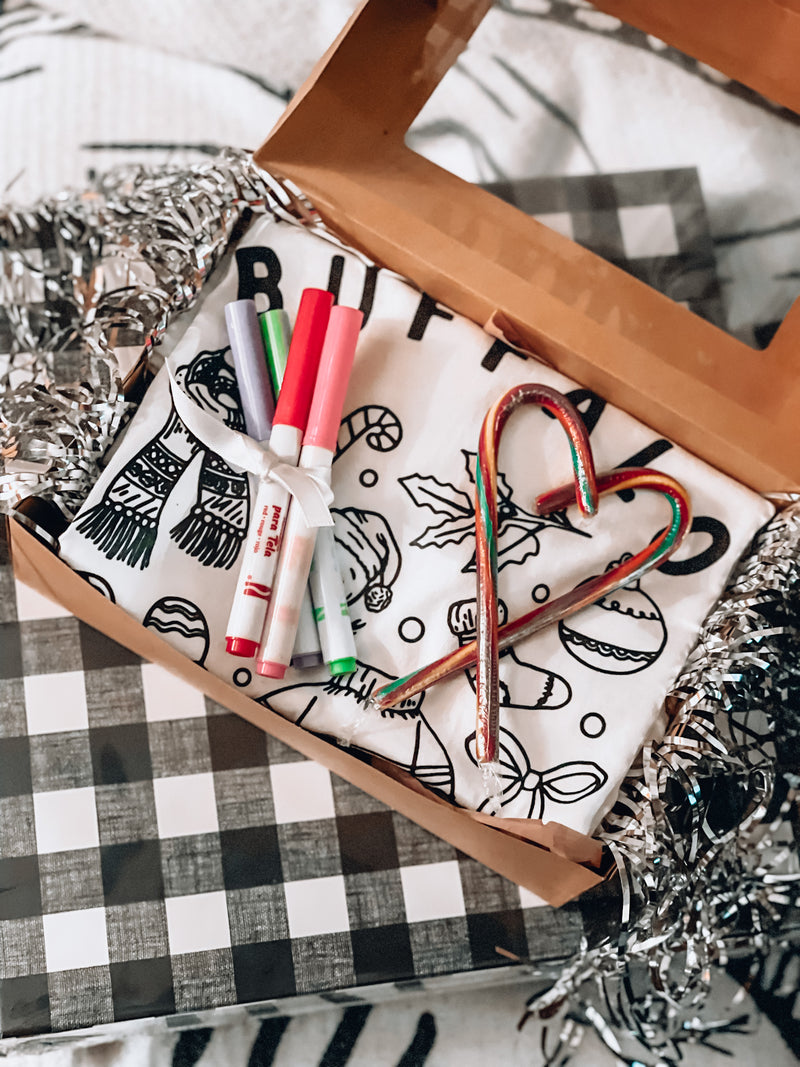 KIDS Christmas Doodle T-Shirt Kits!