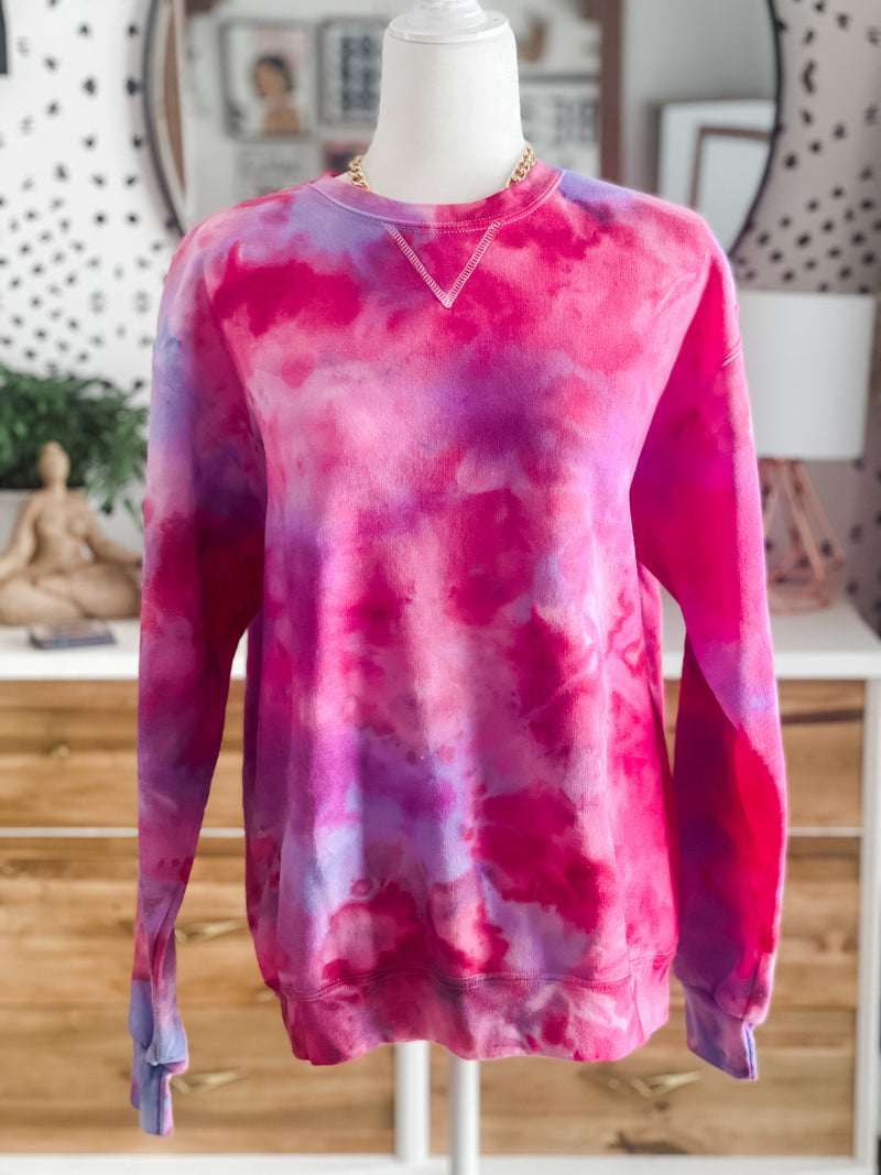 Pink/Purple Dye Sweater