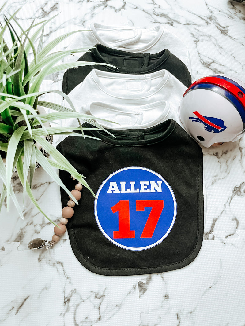 BILLS BABY BIB (ALLEN 17)