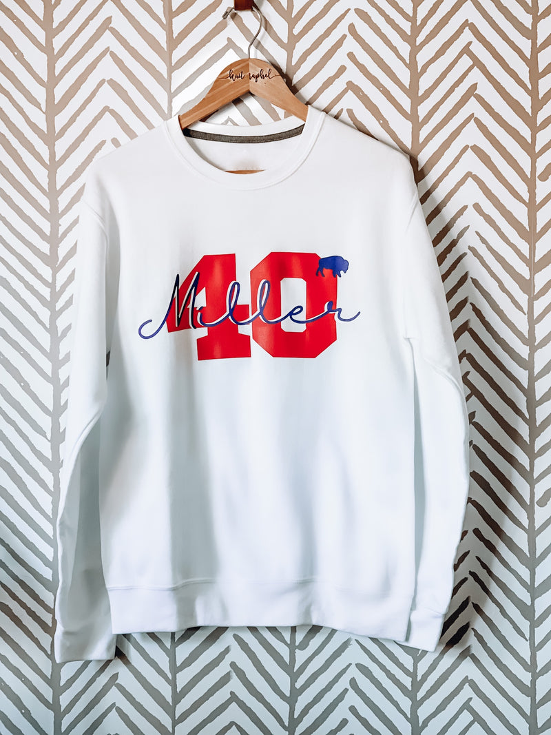 VON MILLER 40 SWEATSHIRT WHITE