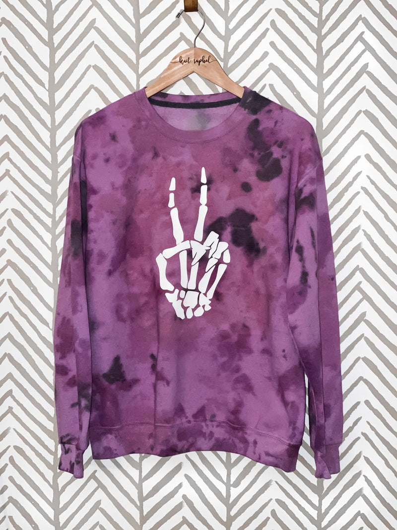 Skeleton Peace SWEATSHIRT