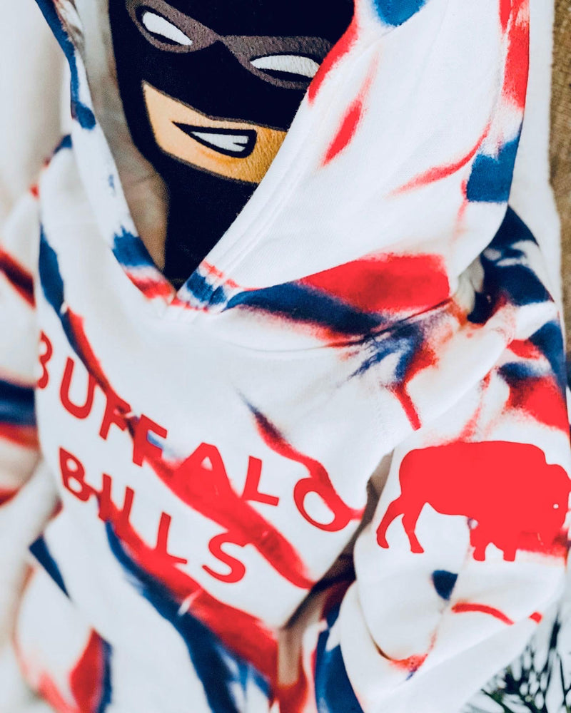 Buffalo Bambino RED WHITE & BUFFALO Hoodie