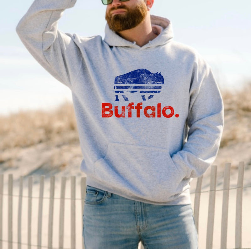 Original Buffalo Stripe Hoodie