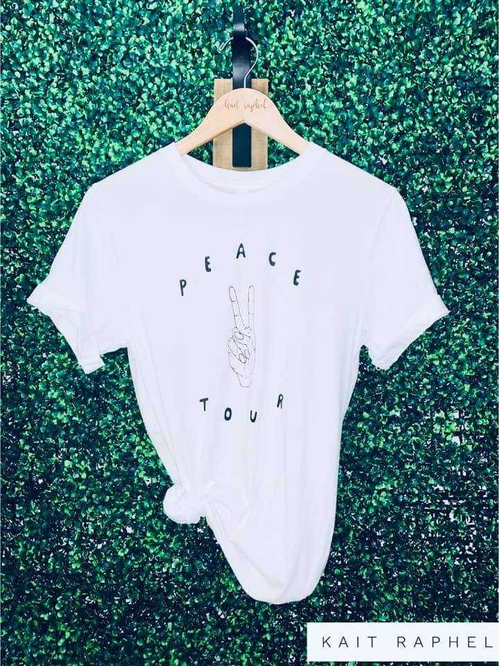 PEACE TOUR Graphic Tee